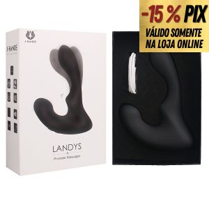 S-HANDE LANDYS - ESTIMULADOR DE PRÓSTATA COM FUNÇÃO DEDILHAR E VIBRAÇÕES