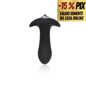 PLUG ANAL COM VIBRO - DIAMOND - S-HANDE