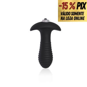 PLUG ANAL COM VIBRO SPIRAL - S-HANDE