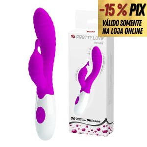 PRETTY LOVE HYMAN - VIBRADOR DE PONTO G E CLITÓRIS