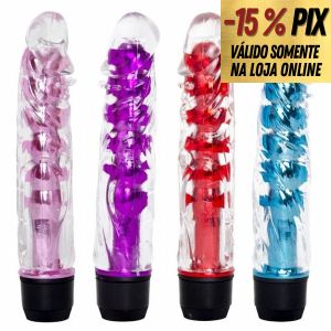 VIBRADOR AO ESTILO PERSONAL COM CAPA TEXTURIZADA