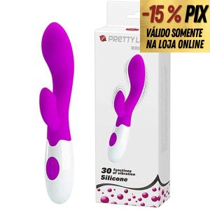 VIBRADOR BRIGHTY - PRETTY LOVE - PILHA