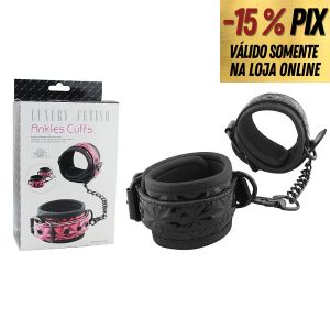 TORNOZELEIRAS COM CORRENTE E FIVELA - LUXURY FETISH