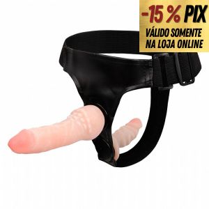 CINTA DUPLA COM PRÓTESE EM CYBER SKIN