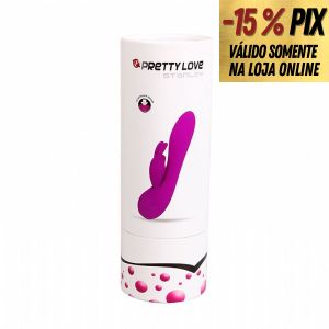 VIBRADOR RECARREGÁVEL QUE VIBRA COM A PRESSÃO DO AR - STANLEY - 12 VELOCIDADES - PRETTY LOVE