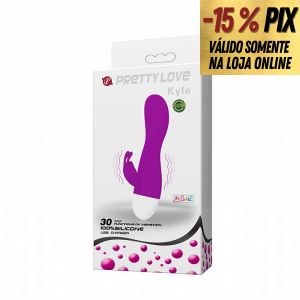 VIBRADOR PONTO G KYLE - PRETTY LOVE - USB