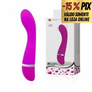 PRETTY LOVE CVELYN - VIBRADOR EM SILICONE COM 30 NÍVEIS DE VIBRAÇÕES