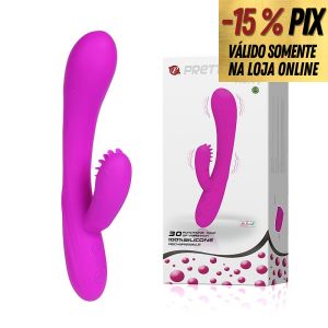 VIBRADOR HARRY - 30 VIBRAÇÕES - USB - PRETTY LOVE