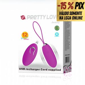 PRETTY LOVE JENNY - BULLET RECARREGÁVEL COM CONTROLE