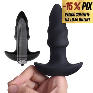 PLUG ANAL LOVE ARROW COM VIBRO - S-HANDE