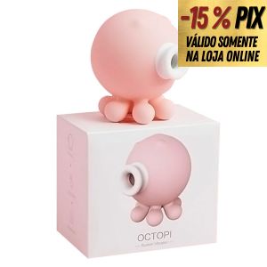 S-HANDE OCTOPI - MASSAGEADOR DE CLITÓRIS COM PULSAÇÃO RECARREGÁVEL USB 