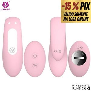 S-HANDE WINTER-RTC - VIBRADOR DE CASAL GOLFINHO RECARREGÁVEL USB 