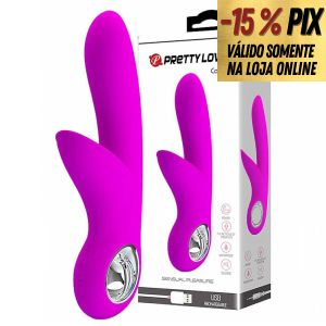 ESTIMULADOR DE PONTO G E CLITÓRIS RECARREGÁVEL - CAROL - PRETTY LOVE