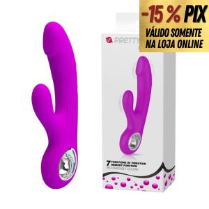 ESTIMULADOR DE PONTO G E CLITÓRIS RECARREGÁVEL - SELENE/GORDON - PRETTY LOVE