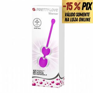 PRETTY LOVE WERNER - BOLAS DE POMPOARISMO RECARREGÁVEL