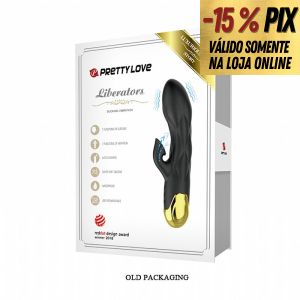 ESTIMULADOR DE PONTO G E CLITÓRIS COM SUCÇÃO LIBERATORS - PRETTY LOVE