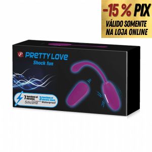 BULLET MASSAGEADOR RECARREGÁVEL - SHOCK FUN - PRETTY LOVE