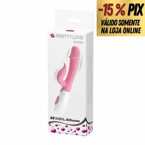 PRETTY LOVE PETER MASSAGEADOR DUPLO ESTIMULO 30 VIBRAÇÕES