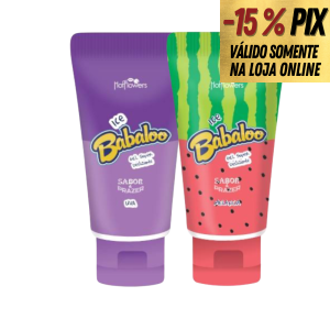 DESLIZANTE ICE BABALOO - LUBRIFICANTE COMESTÍVEL À BASE DE ÁGUA