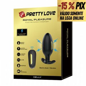 MASSAGEADOR COM CHOQUE - ROYAL PLEASURE - PRETTY LOVE
