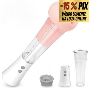 S-HANDE MAX KIT - BOMBA ELÉTRICA PENIANA RECARREGÁVEL USB