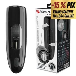 PRETTY LOVE MARLON - MASTURBADOR LANTERNA RECARREGÁVEL COM FUNÇÃO SOBE E DESCE 