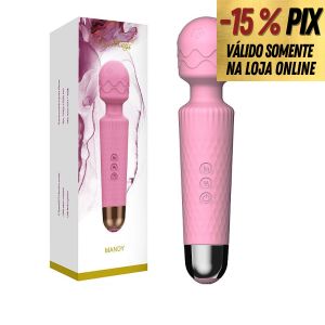 MANDY - VARINHA MÁGICA RECARREGÁVEL COM 20 MODOS DE VIBRAÇÕES