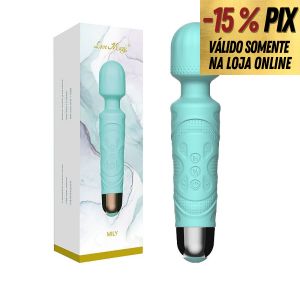 MILY - VARINHA MÁGICA RECARREGÁVEL COM 20 MODOS DE VIBRAÇÕES