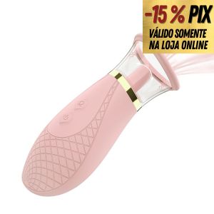 S-HANDE HONEY PISTIL - ESTIMULADOR DE CLITÓRIS COM FUNÇÃO SUCÇÃO E LÍNGUA