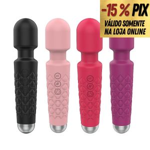 VARINHA MÁGICA RECARREGÁVEL COM 20 MODOS DE VIBRAÇÕES II - GREEN BABY