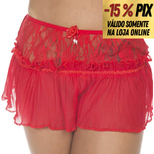 MINI SAIA DRAPY - PIMENTA SEXY