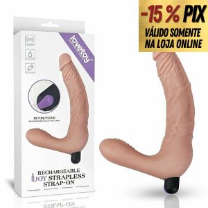 LOVETOY JOY I - VIBRADOR STRAPLESS REALÍSTICO RECARREGÁVEL