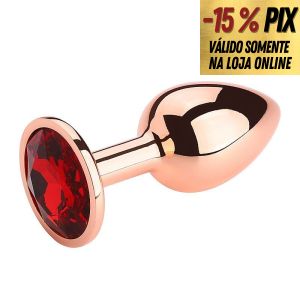 PLUG ANAL ROSE REDONDO - TAM. P