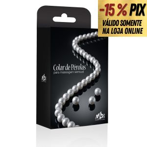 COLAR DE PÉROLAS PARA MASSAGEM SENSUAL