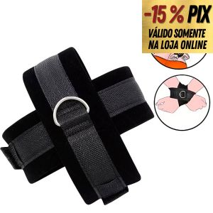 ALGEMAS IMOBILIZADORAS EM X COM VELCRO