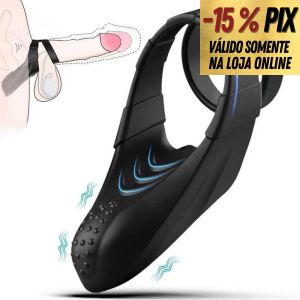 ANEL PENIANO COM VIBRO RECARREGÁVEL