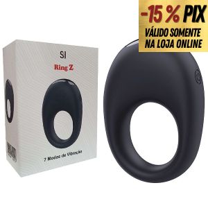 RING Z - ANEL PENIANO RECARREGÁVEL COM 7 MODOS DE VIBRAÇÕES
