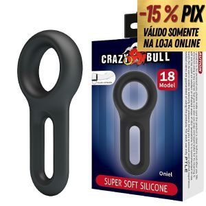 ONIEL - ANEL PENIANO DUPLO EM SILICONE