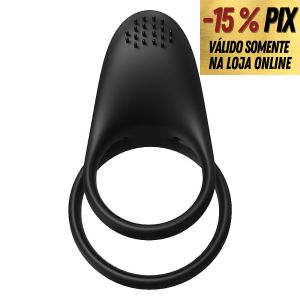 S-HANDE JERRY - ANEL PENIANO DUPLO EM SILICONE