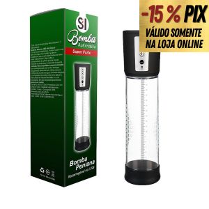 BOMBA PENIANA AUTOMÁTICA RECARREGÁVEL