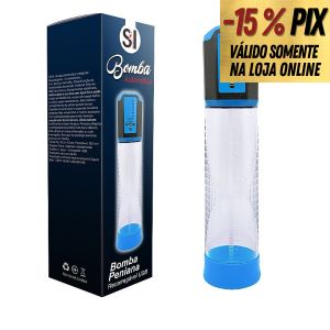 BOMBA PENIANA ELÉTRICA RECARREGÁVEL 