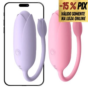 VIBRADOR BULLET COM CONTROLE À LONGA DISTÂNCIA POR APLICATIVO