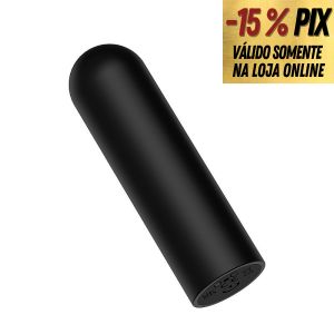 BULLET RECARREG&Aacute;VEL COM 10 MODOS DE VIBRA&Ccedil;&Otilde;ES