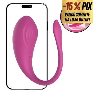 VIBRADOR REGARREGÁVEL COM CONTROLE POR APLICATIVO