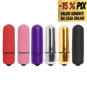 BULLET SIMPLES COM 1 MODO DE VIBRAÇÃO