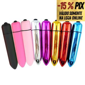 VIBRADOR BULLET - ESTIMULADOR DE CLITÓRIS A PILHA