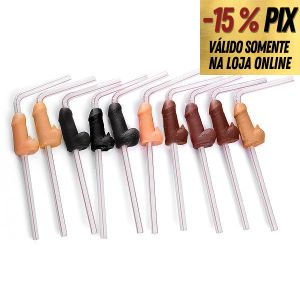 KIT CANUDOS ERÓTICOS PÊNIS - 10 UNIDADES