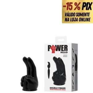 CAPA PARA VARINHA MÁGICA EM FORMATO DE MÃO COM 2 DEDOS