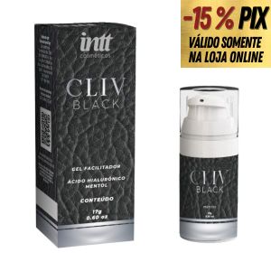 CLIV BLACK - LUBRIFICANTE ANAL COM ANESTÉSICO - INTT