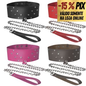 COLEIRA SCANDAL COM GUIA CORRENTE - DOMINATRIXXX